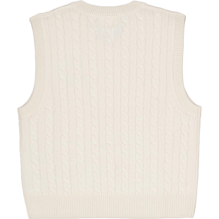 W' Signature Vest Pulover Natural / Dusty Ice