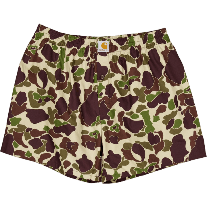 Boxer in cotone Camo Duck, verde