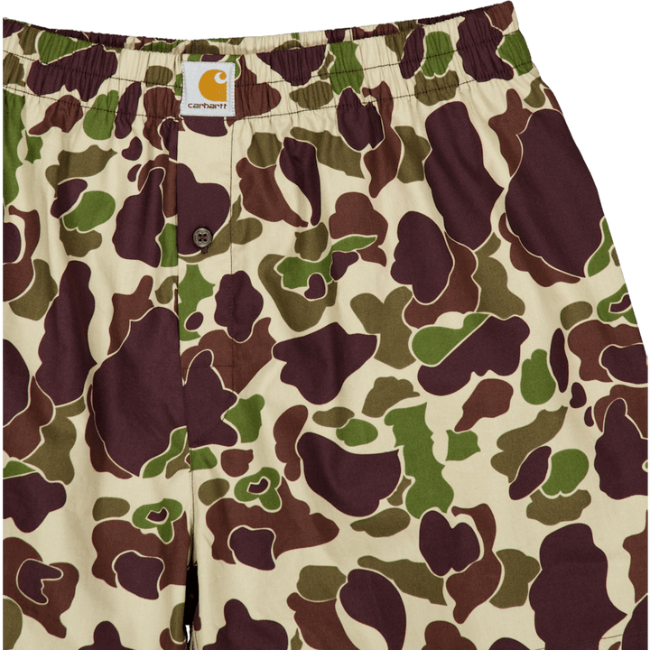 Boxer in cotone Camo Duck, verde