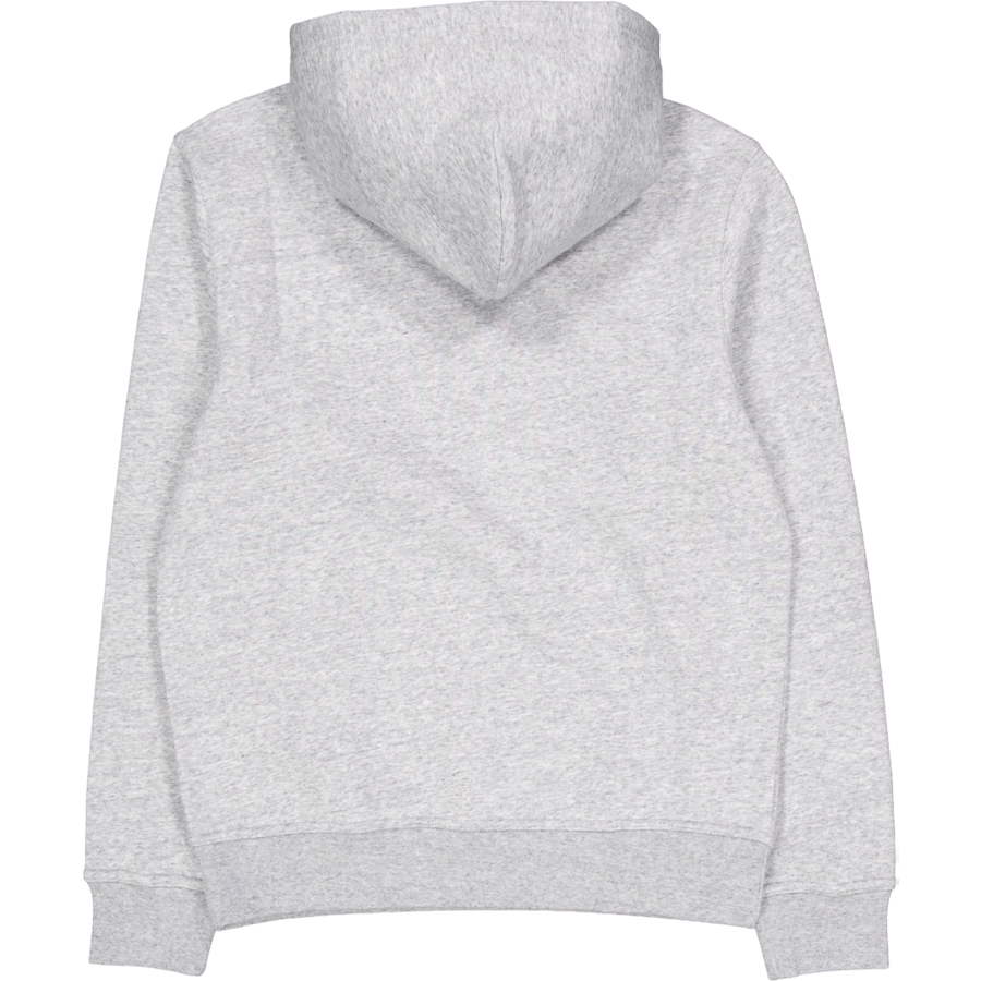 Felpa con cappuccio New Oxford Grigio Melange