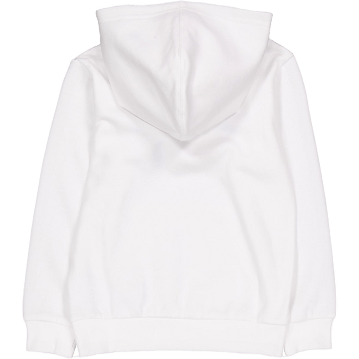 Sweat à capuche blanc