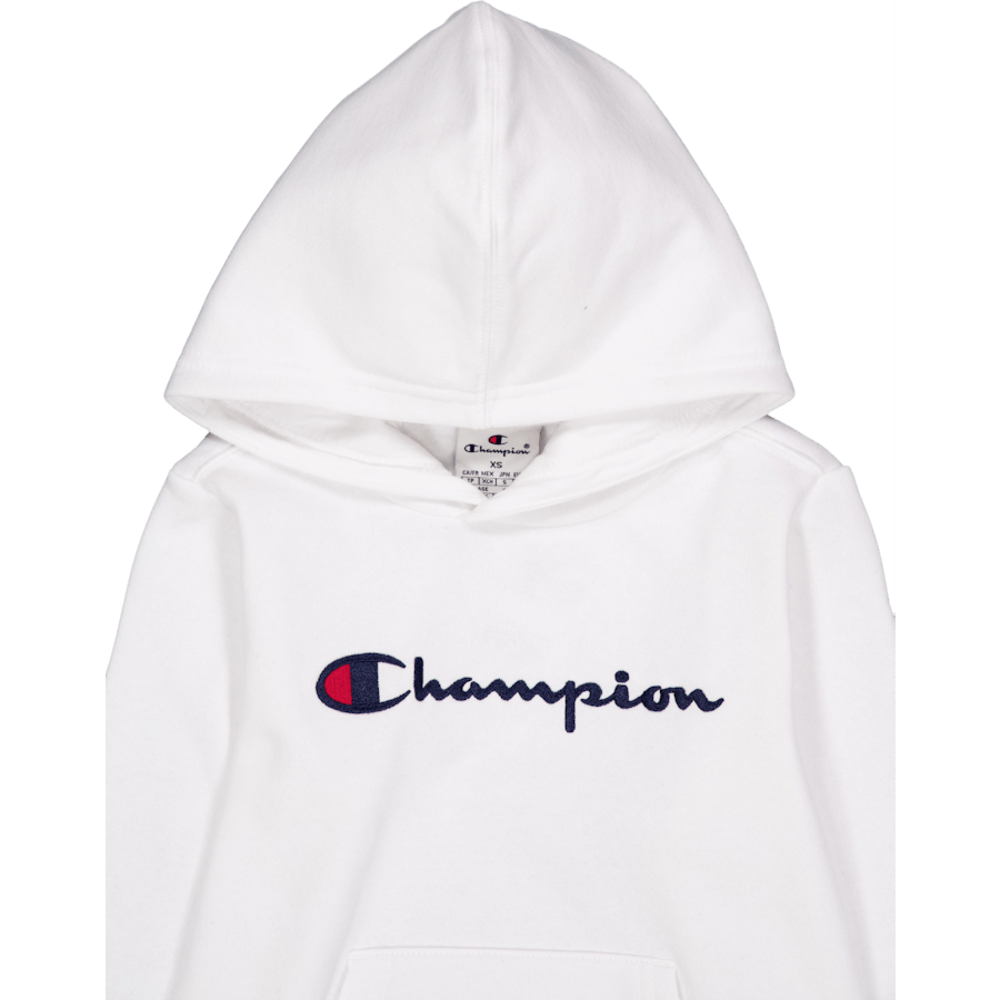 Sweat à capuche blanc