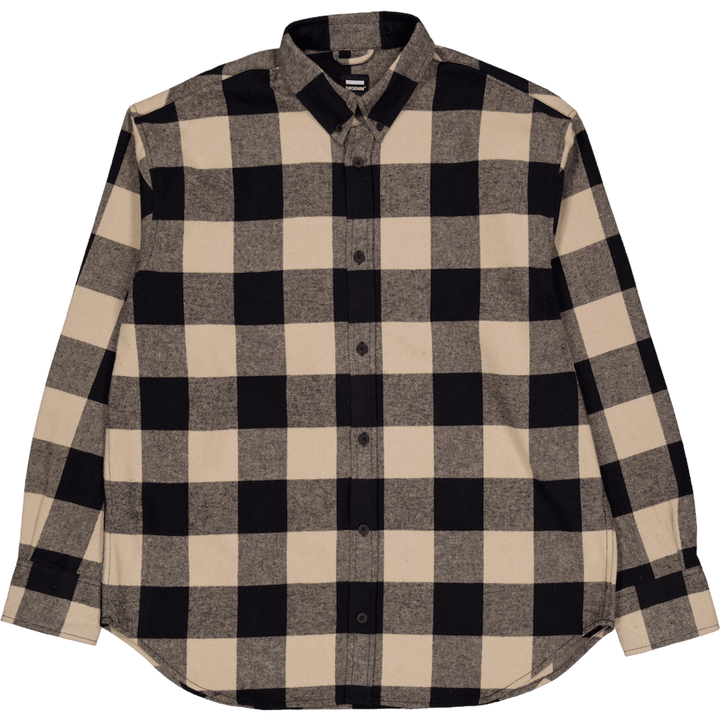 Ray Shirt Av1 Pale Taupe Check