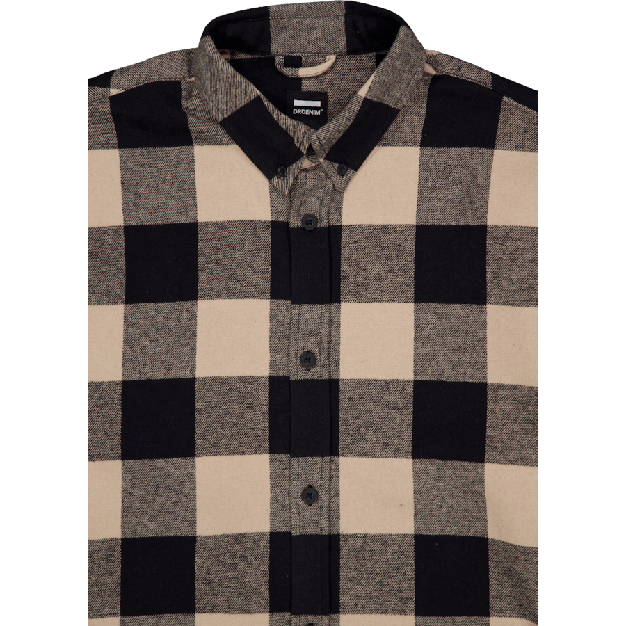 Ray Shirt Av1 Pale Taupe Check