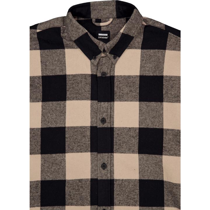 Ray Shirt Av1 Pale Taupe Check