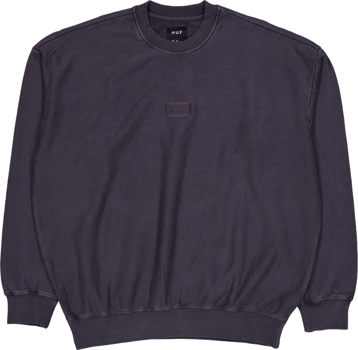Mason Crewneck Fleece vasket sort