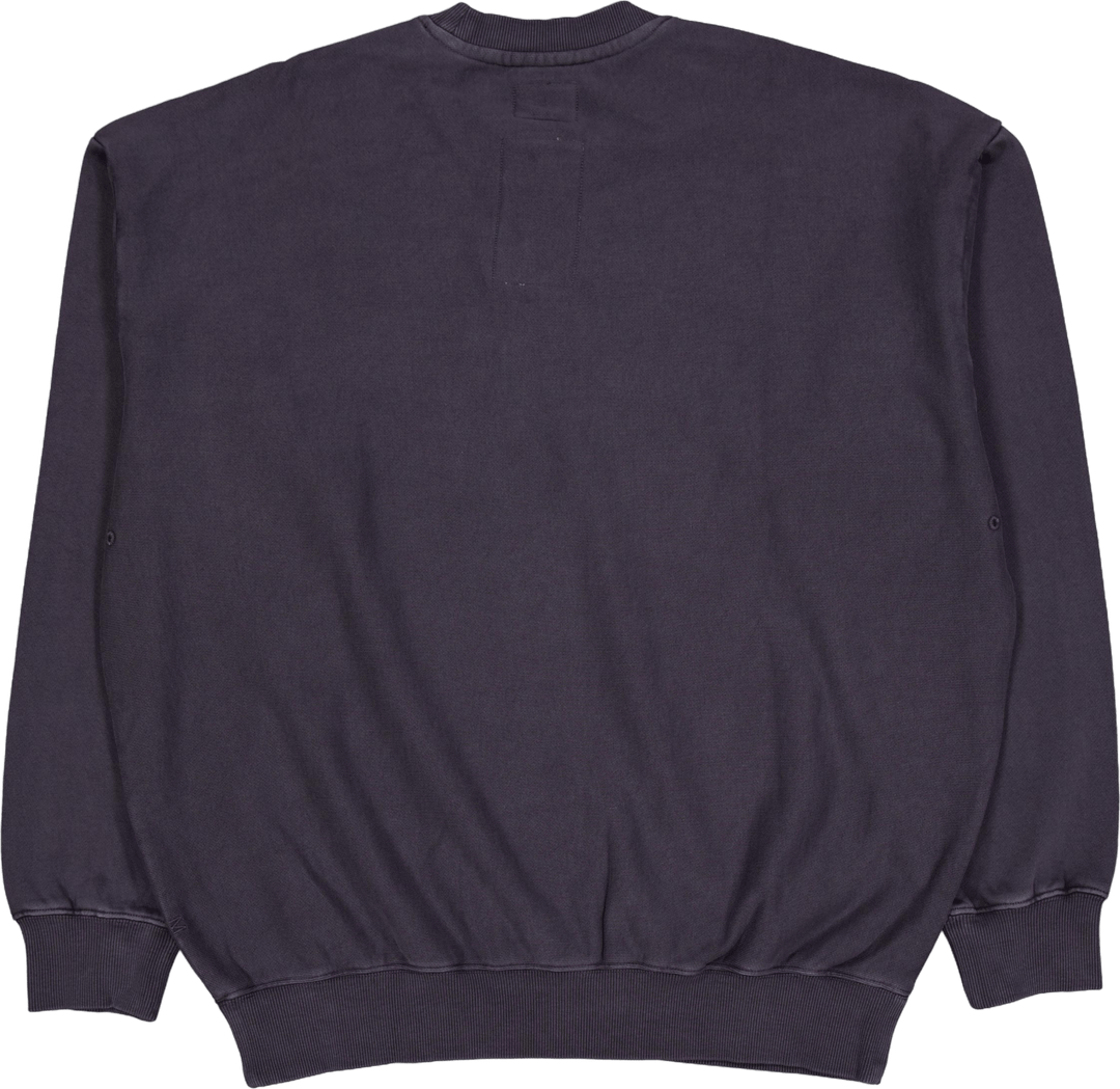 Mason Crewneck Fleece vasket sort