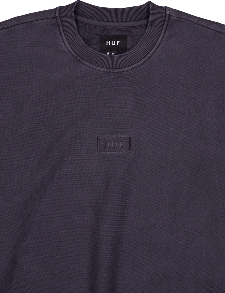 Mason Crewneck Fleece vasket sort