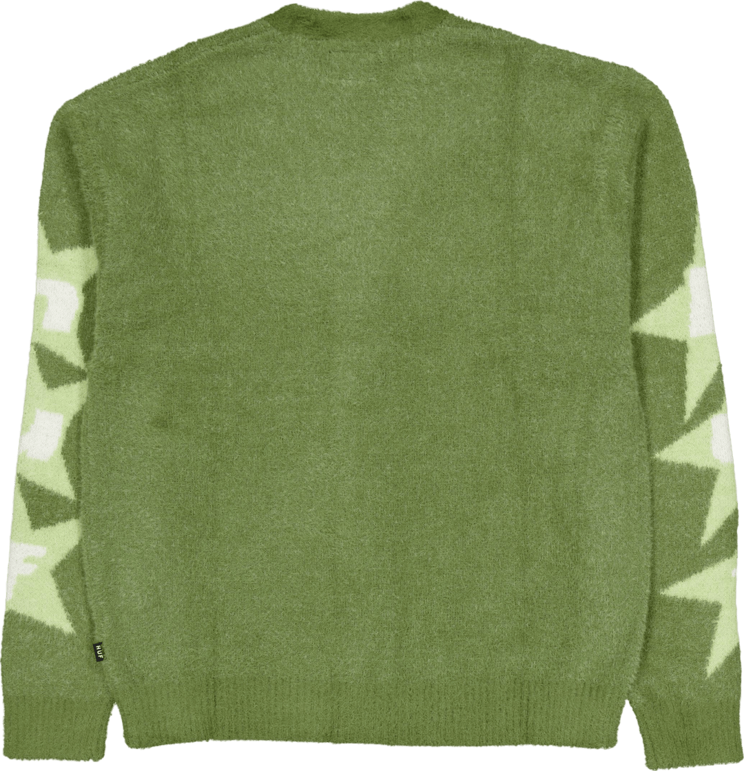 Ursa Mohair Cardigan Pesto