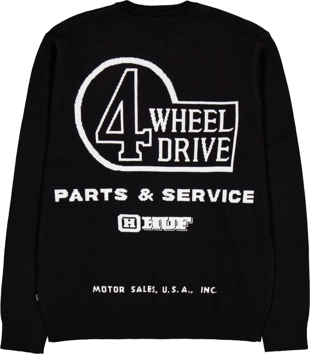 Parts & Service-tröja Svart