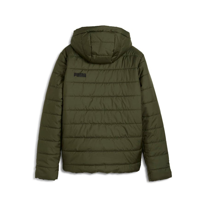 Ess Hooded Vadderad jacka Dark Olive