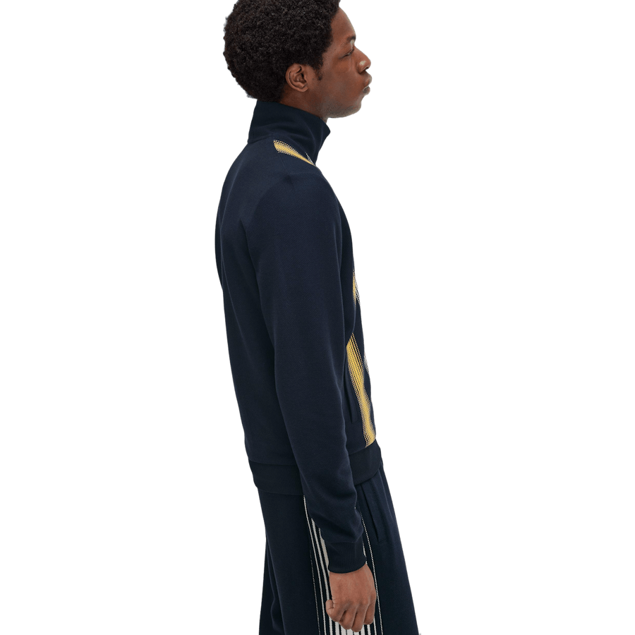 Pista da ginnastica a righe Ombre Jkt 608 Navy