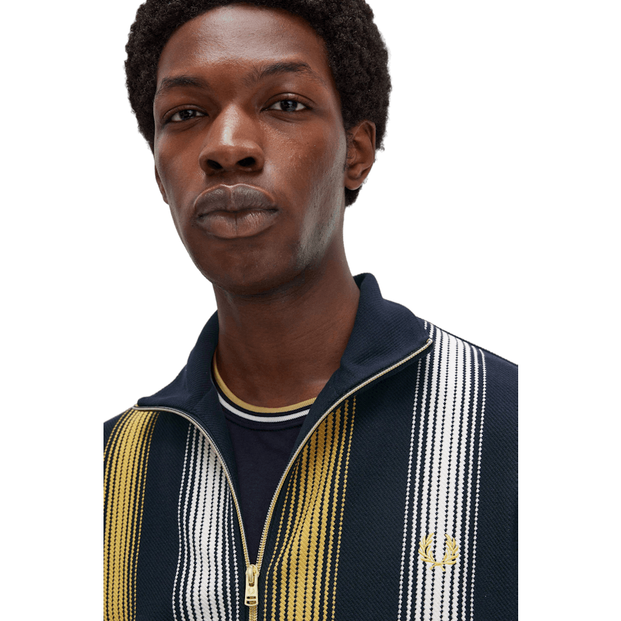 Pista da ginnastica a righe Ombre Jkt 608 Navy