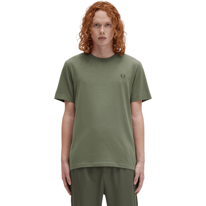 T-shirt med rund hals W49 Laurel W Green/ngt Green