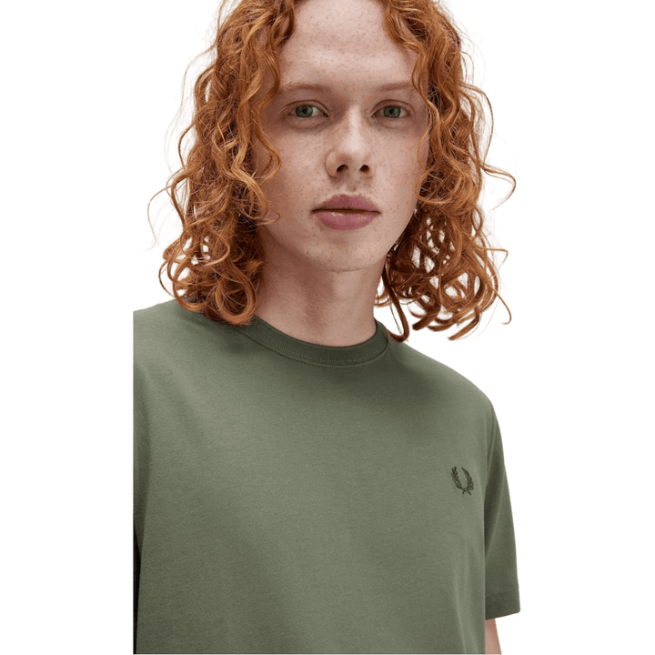 T-shirt med rund hals W49 Laurel W Green/ngt Green