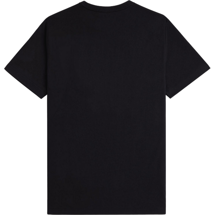 Rundhals-T-Shirt X56 Schwarz/Whisky Brwn