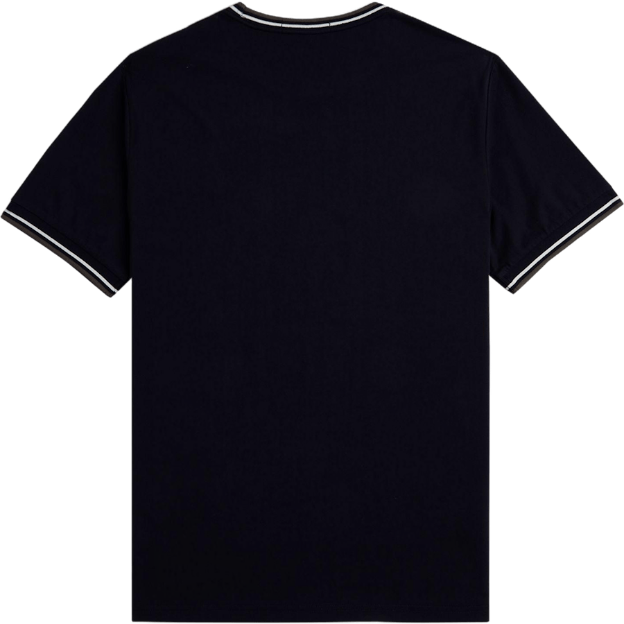 Twin Tipped T-shirt W54 Blk/ecru/laurel W Green