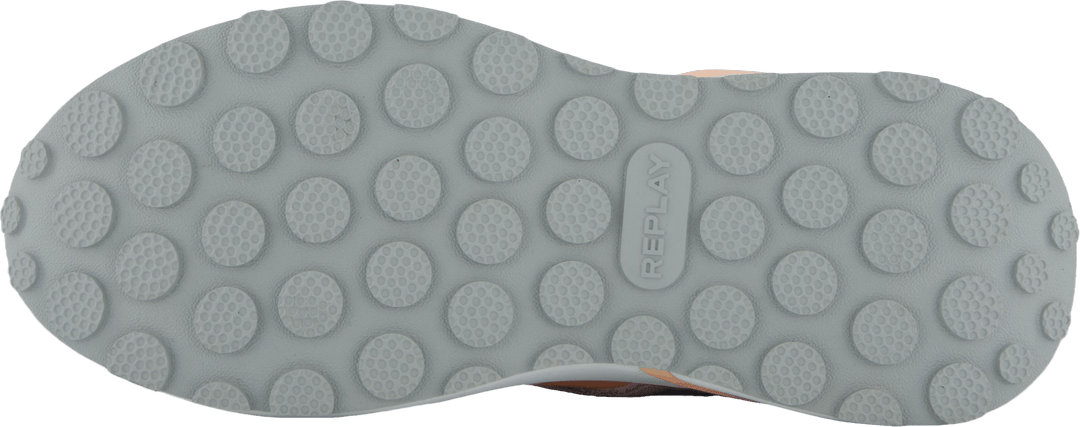 Athena Run White Orange