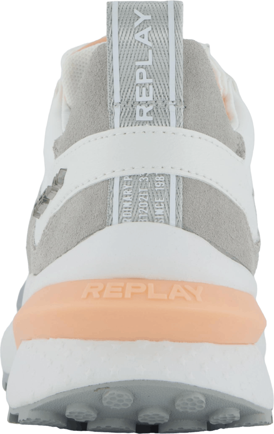 Athena Run White Orange