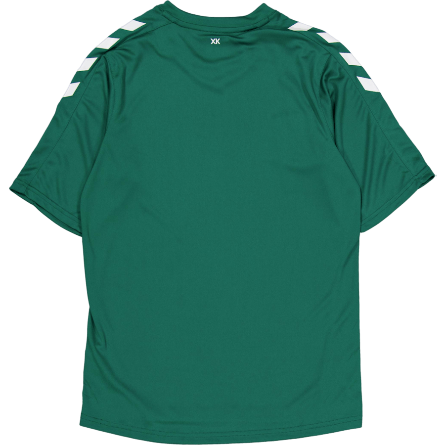 Hmlcore Xk Poly Jersey S/s Evergreen