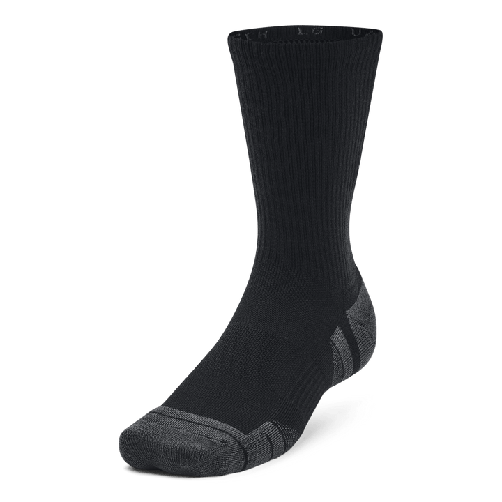 Ua Performance Tech 3pk Crew Black