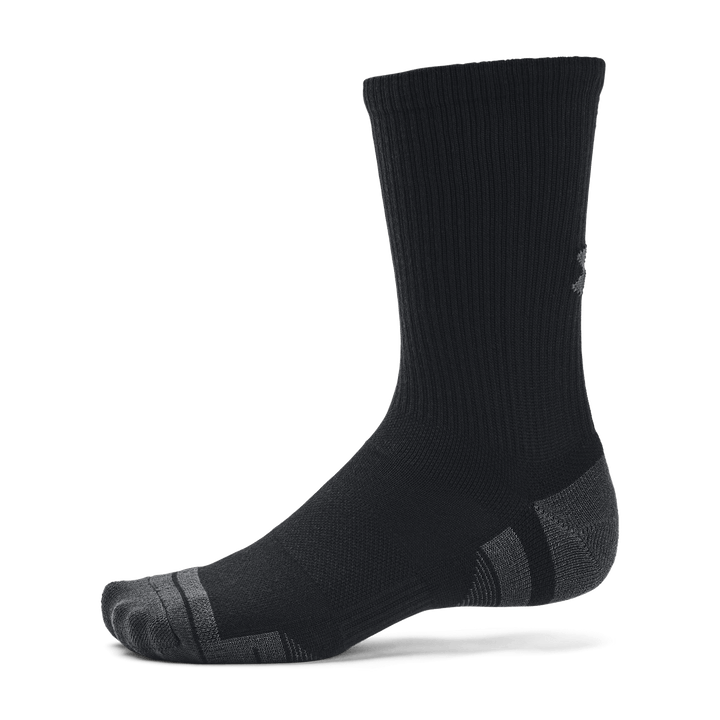 Ua Performance Tech 3pk Crew Black