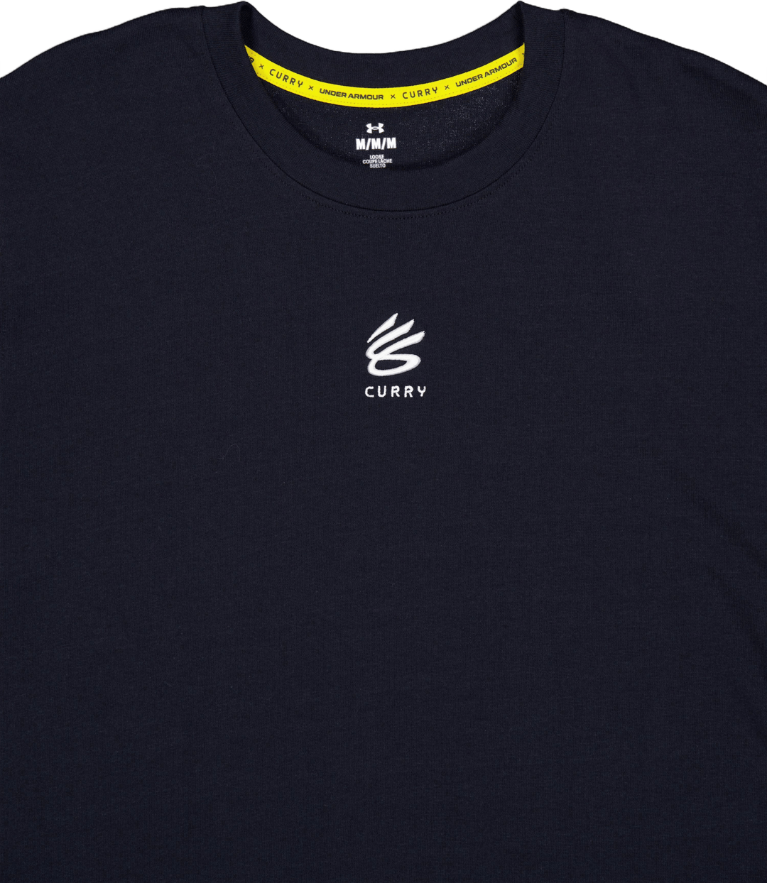 Curry Hvyweight Logo Tee Black
