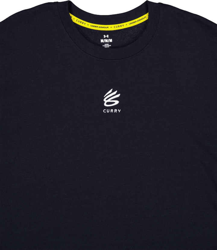 Curry Hvyweight Logo Tee Black