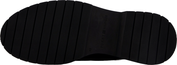 Hilfiger Suede Zip Chelsea Schwarz