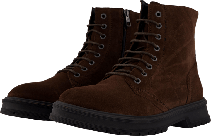 Hilfiger Suede Lace Zip Boot Cocoa
