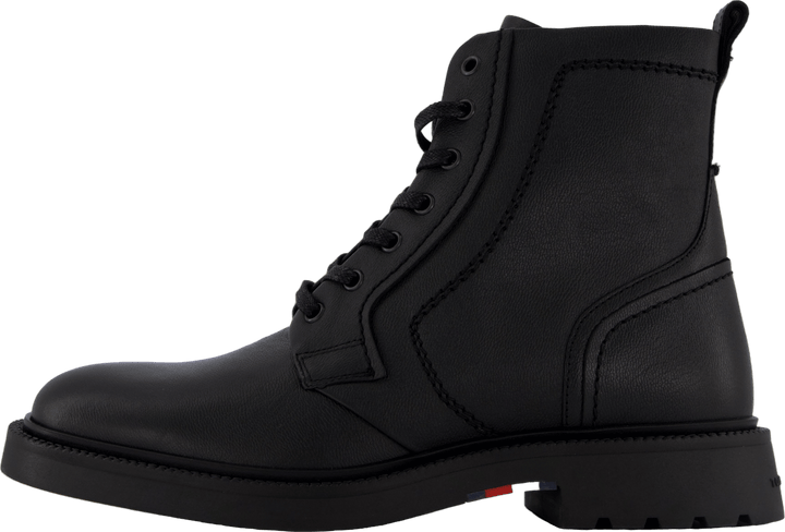 Hilfiger Comfort Lwt Lth Boot Black