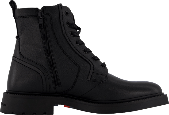 Hilfiger Comfort Lwt Lth Boot Black