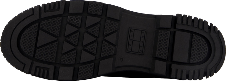 Tjw Zip Up Flatform Nubuck Bo Zwart