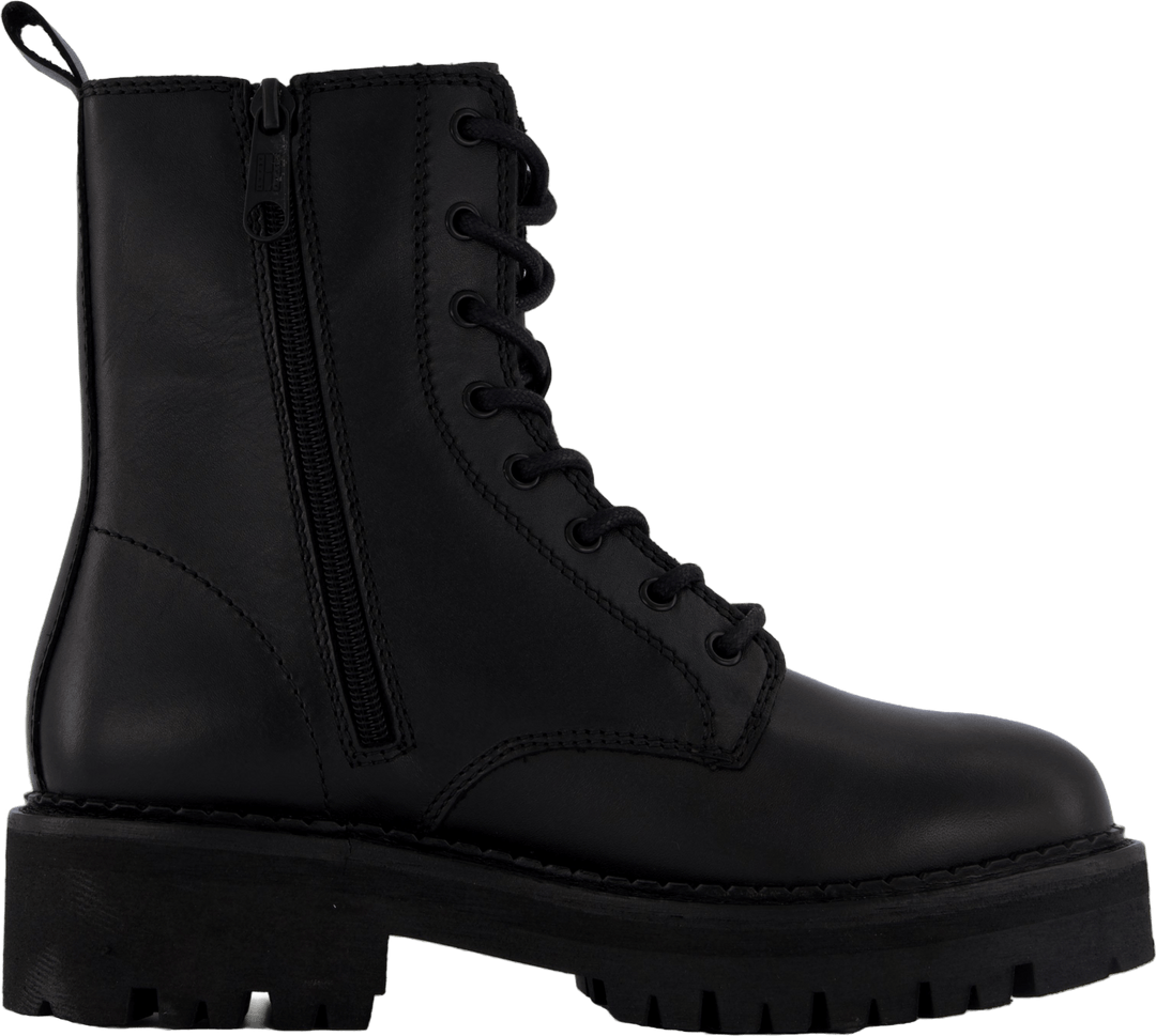 Tjw Urban Lace Up Boot Black