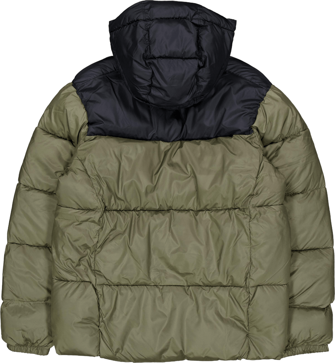 Puffect™ Ii Hooded Jacket Stone Green, Black