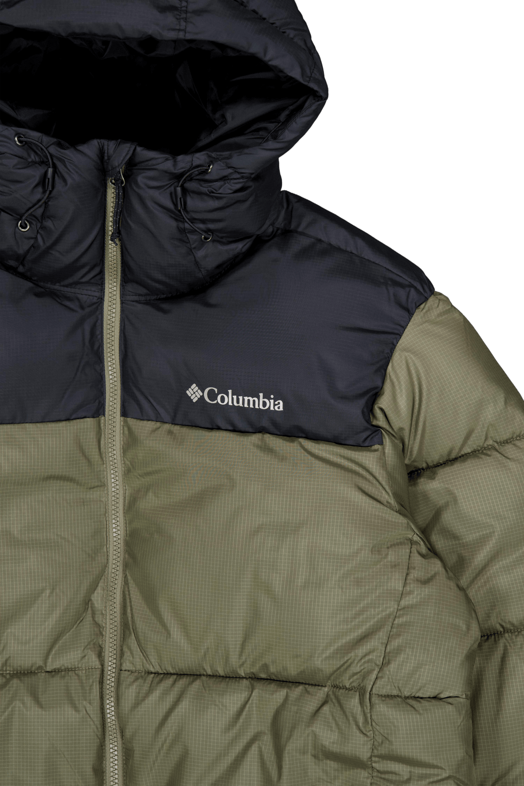 Puffect™ Ii Hooded Jacket Stone Green, Black