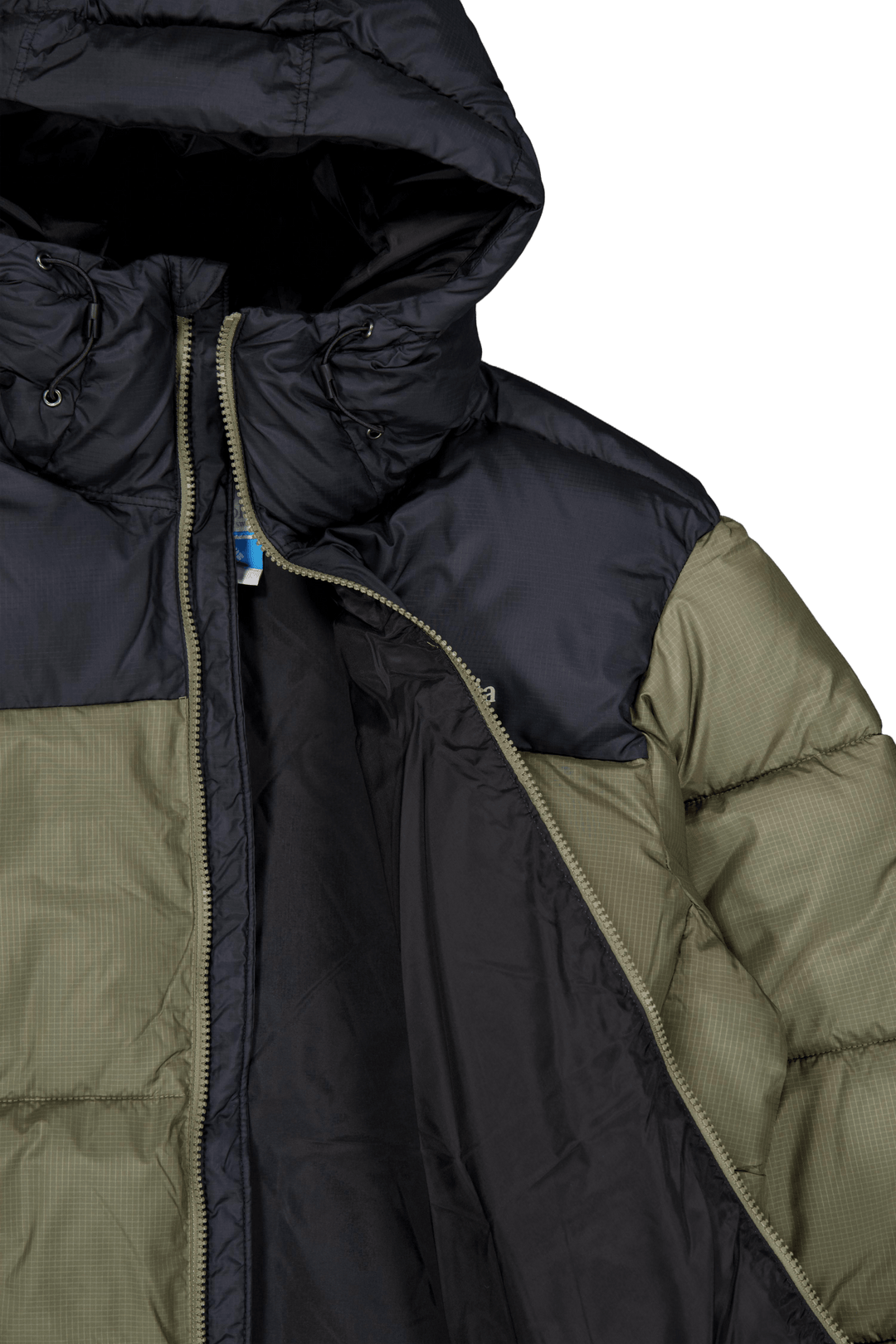 Puffect™ Ii Hooded Jacket Stone Green, Black