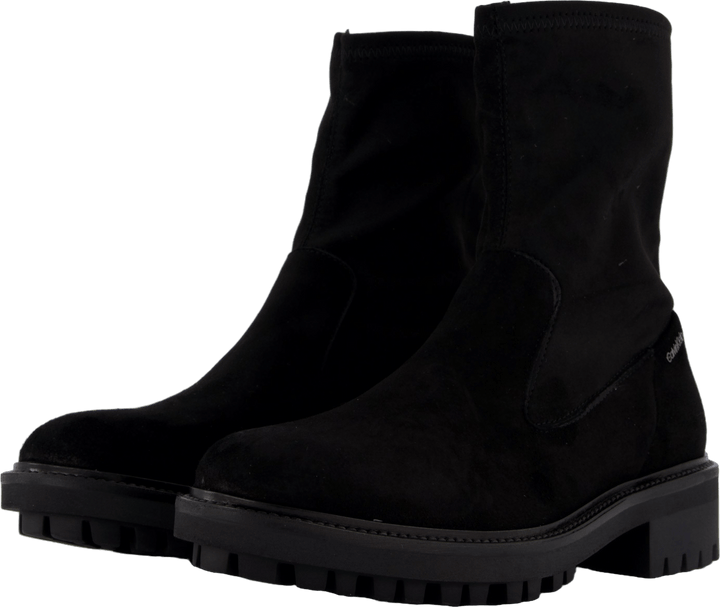 Flat Sock Boot Sue Mix Ck Black