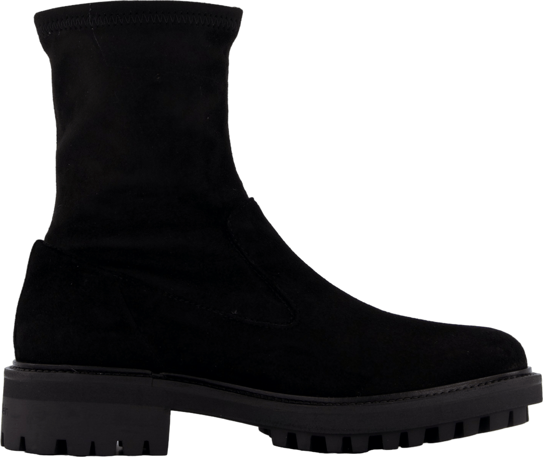 Flat Sock Boot Sue Mix Ck Black