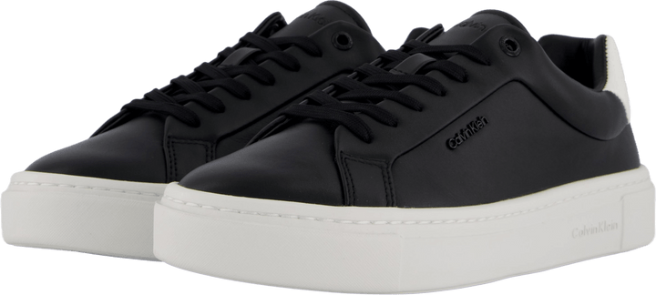 Cupsole Lace Up W/ml Lth Ck Black