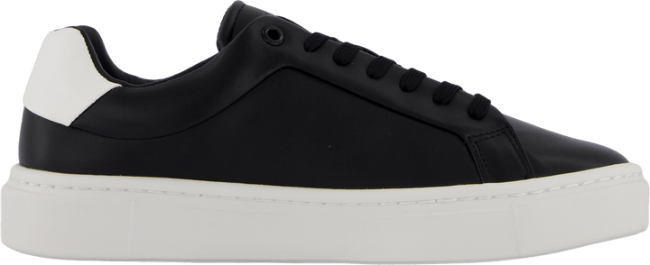 Cupsole Lace Up W/ml Lth Ck Black