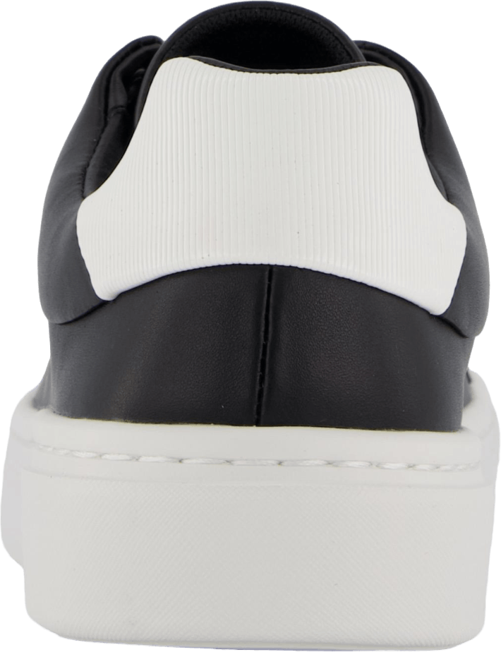 Cupsole Lace Up W/ml Lth Ck Black
