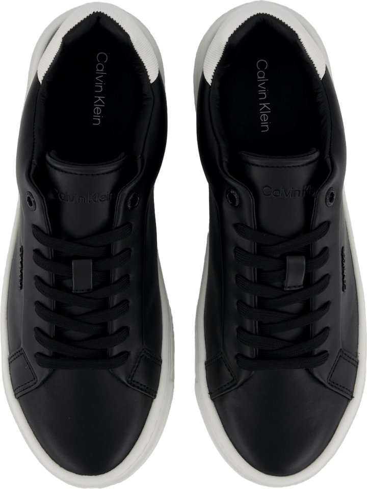 Cupsole Lace Up W/ml Lth Ck Black
