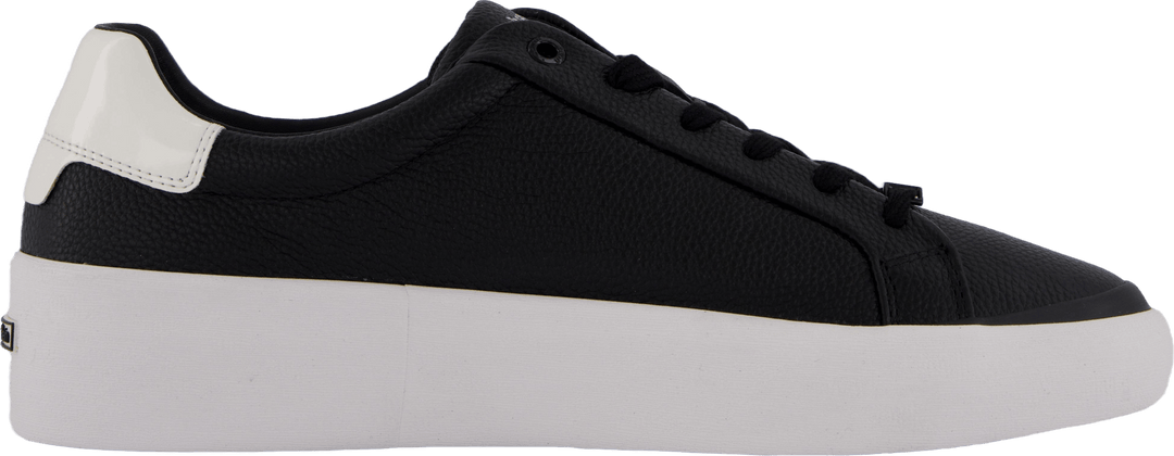 Vulc Lace Up Lth Black / White