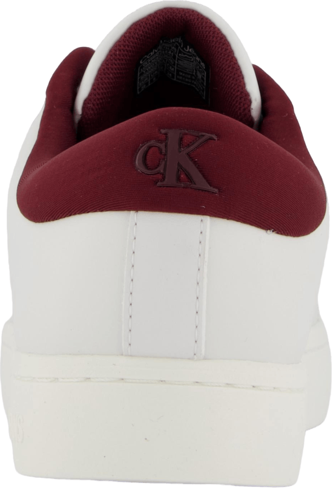 Classic Cupsole Lowlaceup Lth Helles Weiß/Andorra