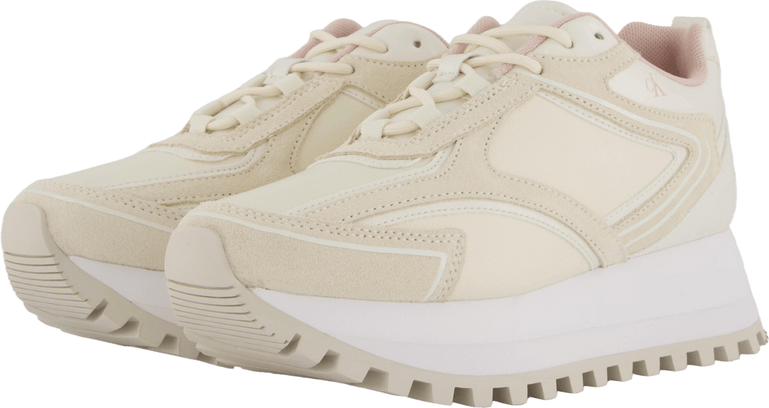 Runner Laceup Authentic Creamy White/peach Whip