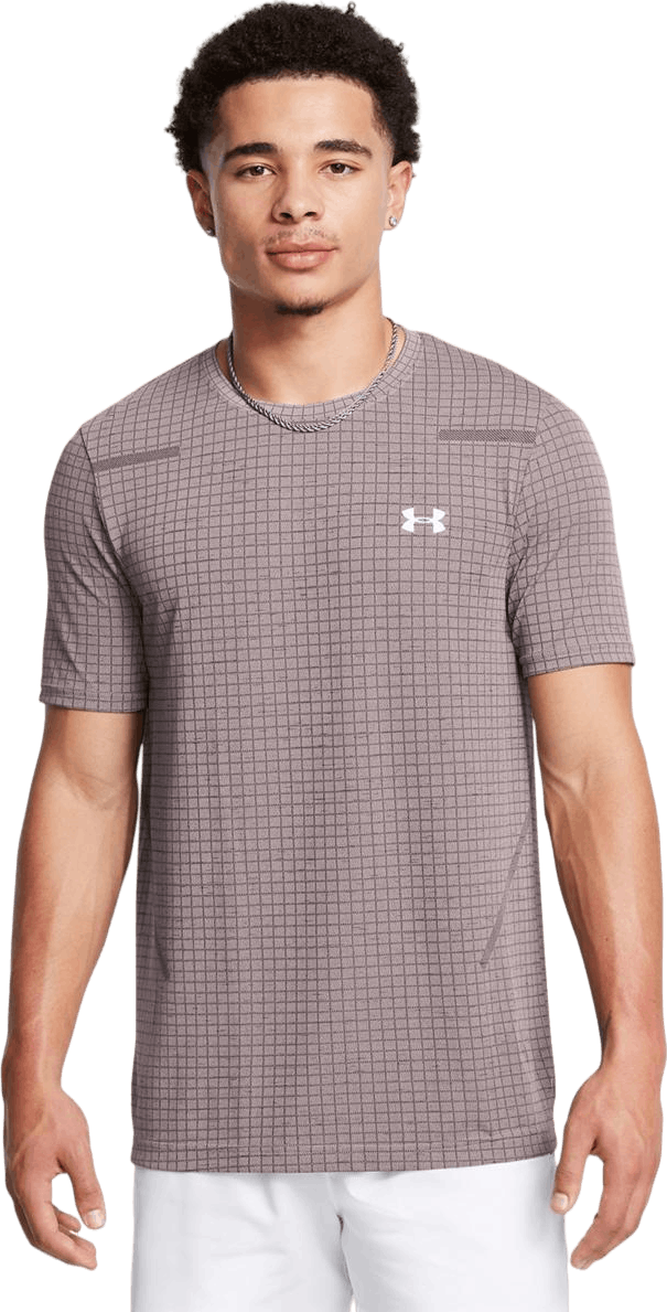 Vanish Seamless Grid Ss Tetra Gray