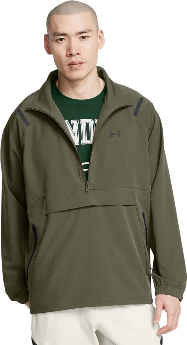 Ua Unstoppable Anorak Lc Marine Od Green