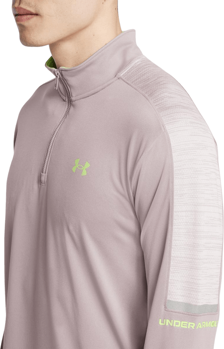 Ua Tech Utility 1/4 Zip Tetra Gray