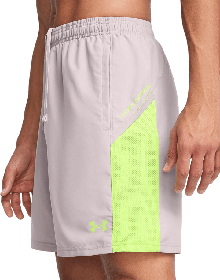 Pantalón Corto Ua Tech Utility Gris Tetra